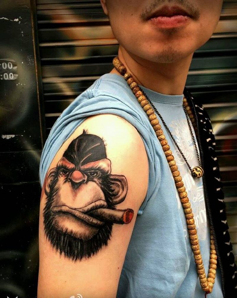 大臂纹身纹身图片