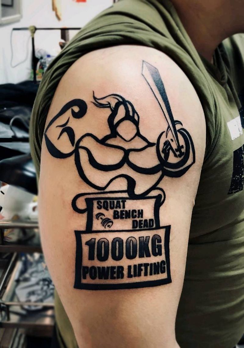 大臂纹身纹身图片_手臂个性纹身图案