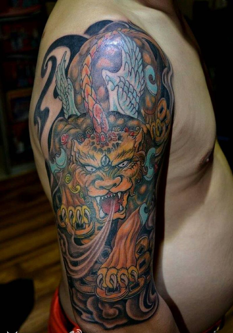 貔貅纹身纹身图片