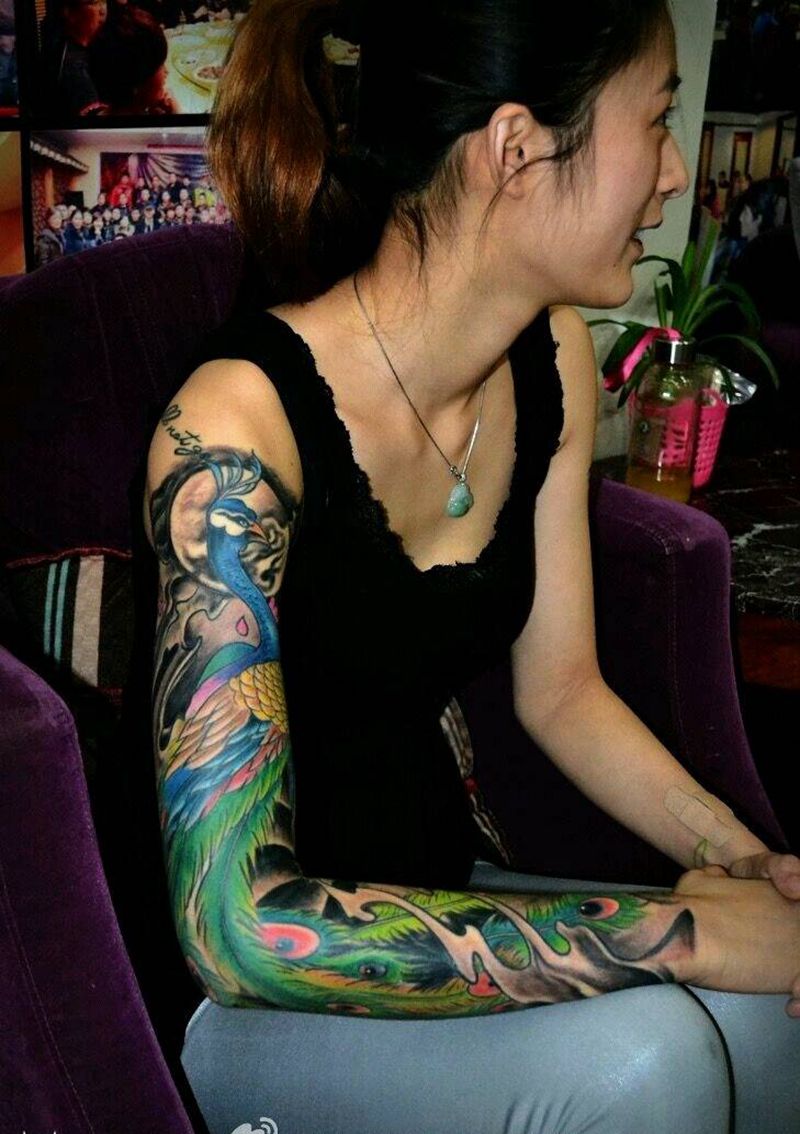 凤凰纹身纹身图片