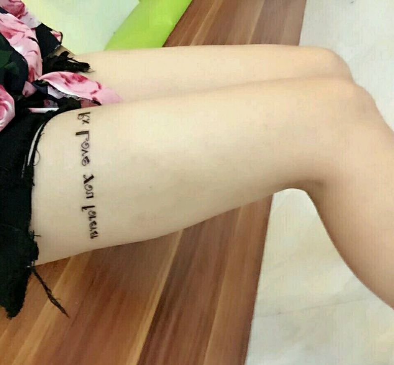 买家秀纹身图片