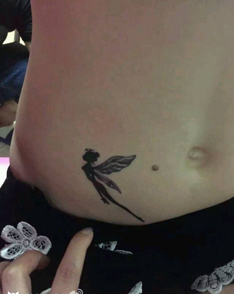 天使纹身图片
