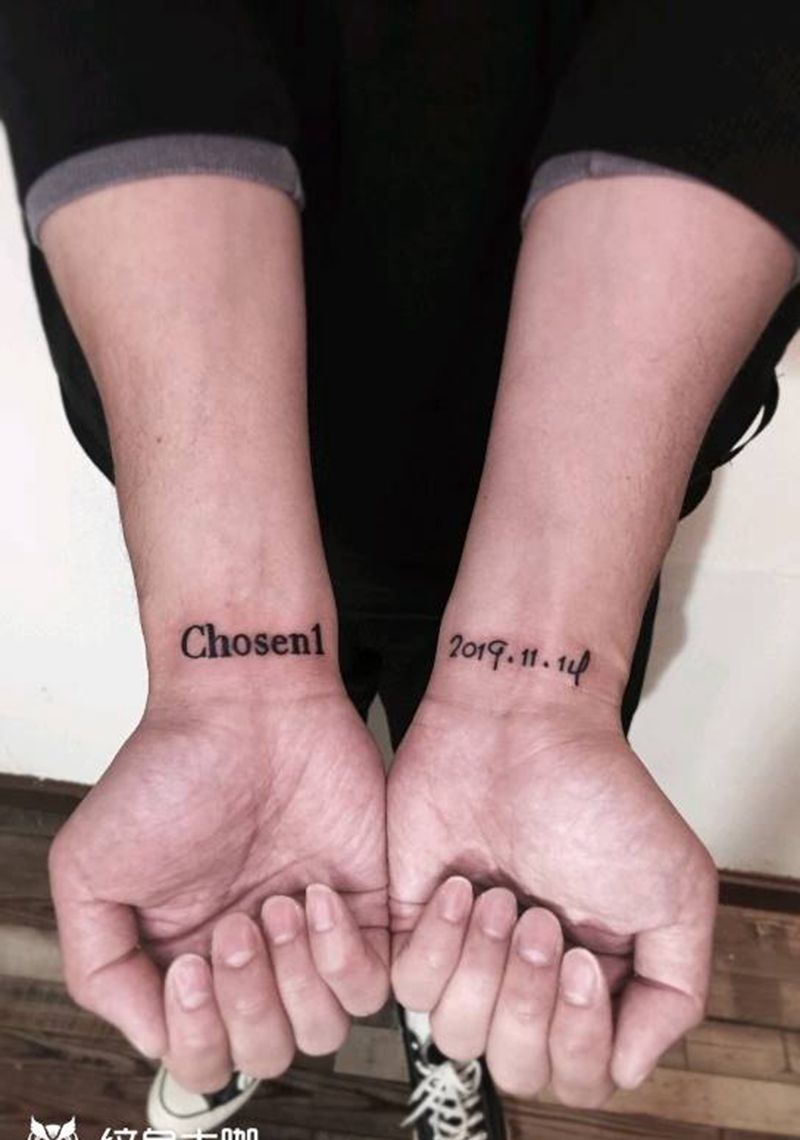 手腕纹身纹身图片_手部纹身图案