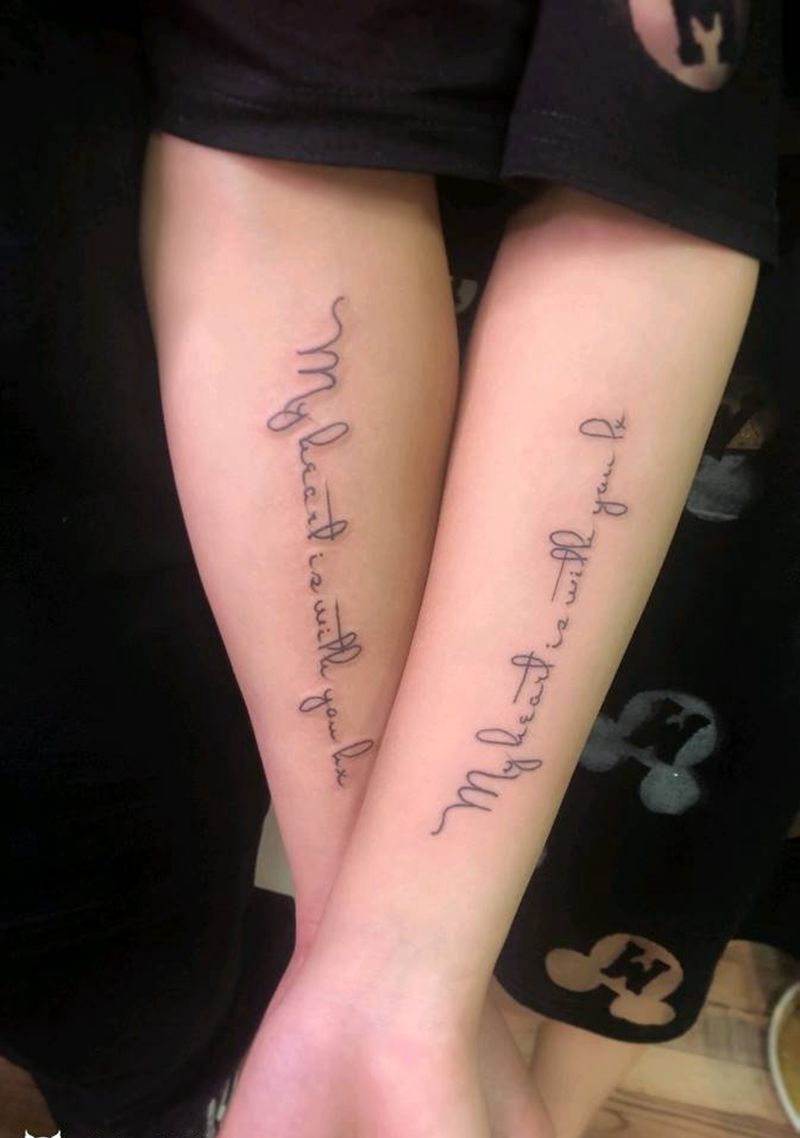 情侣纹身纹身图片_手臂情侣纹身图案
