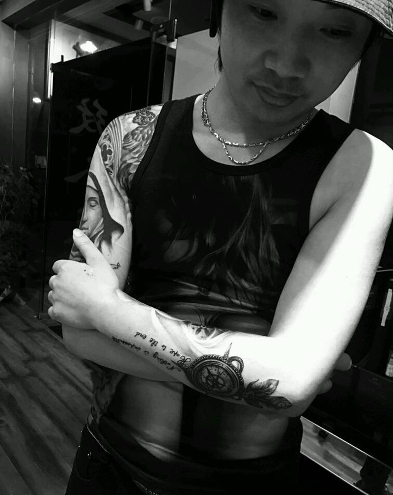 买家秀纹身图片