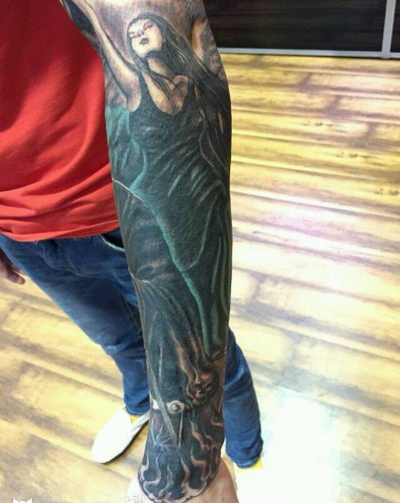 包臂纹身纹身图片