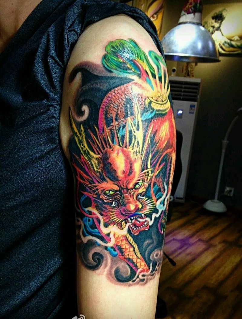 大臂纹身纹身图片