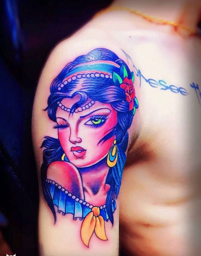 大臂纹身   人物纹身纹身图片