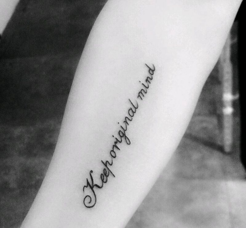 字母纹身纹身图片_手臂纹身图案