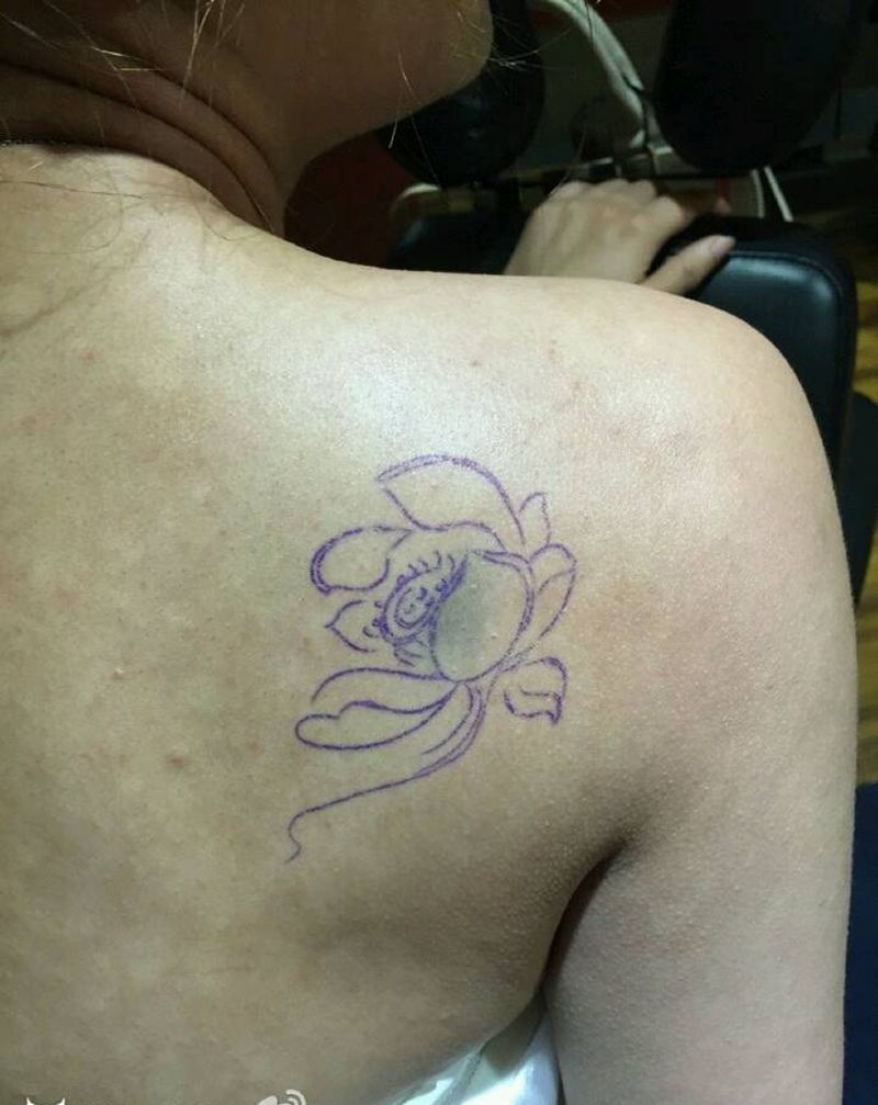 遮盖   花纹身图片