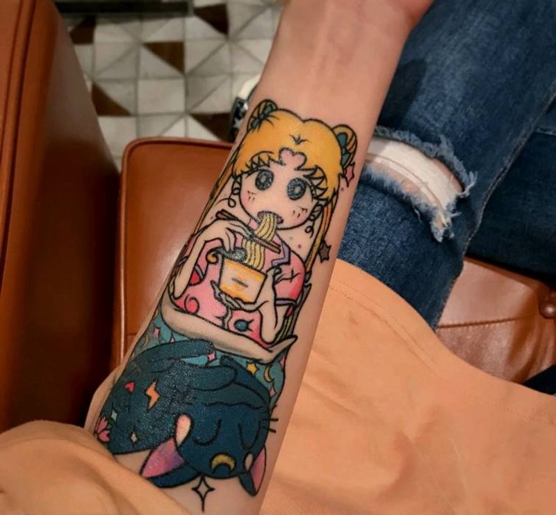 买家秀纹身图片_手臂纹身图案