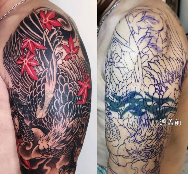 遮盖图腾纹身纹身图片_手臂纹身图案