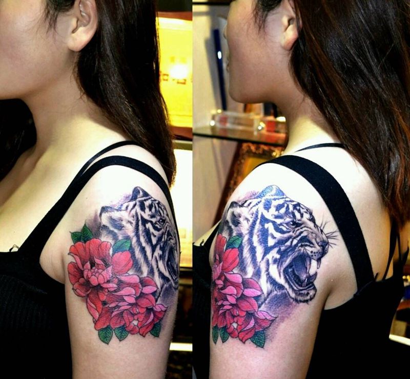 美女纹身纹身图片