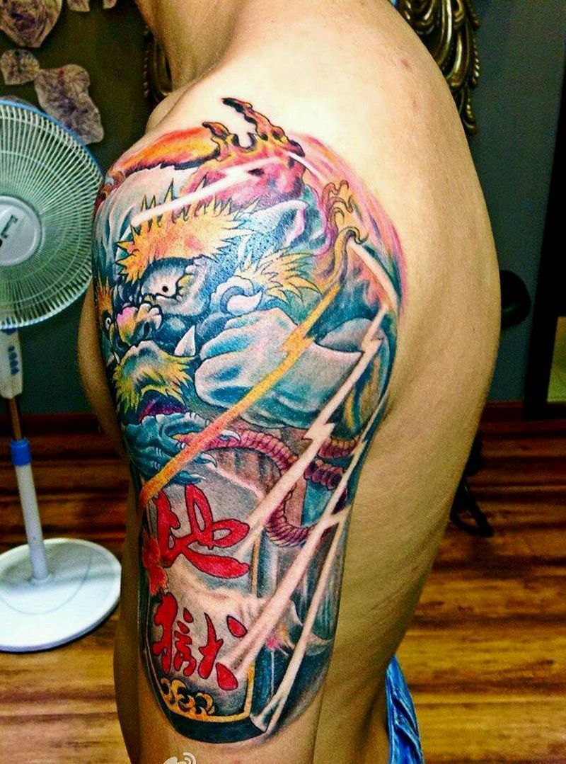 大臂纹身纹身图片