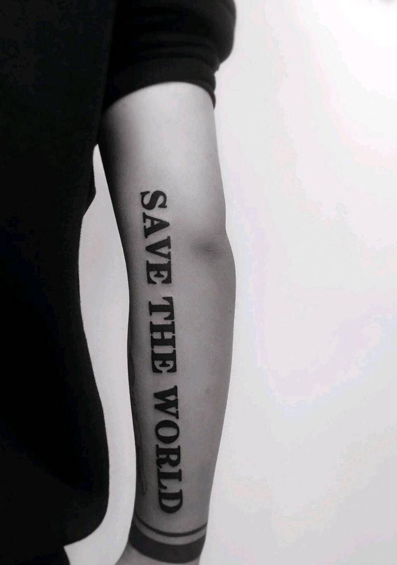 字母纹身纹身图片_手臂纹身图案