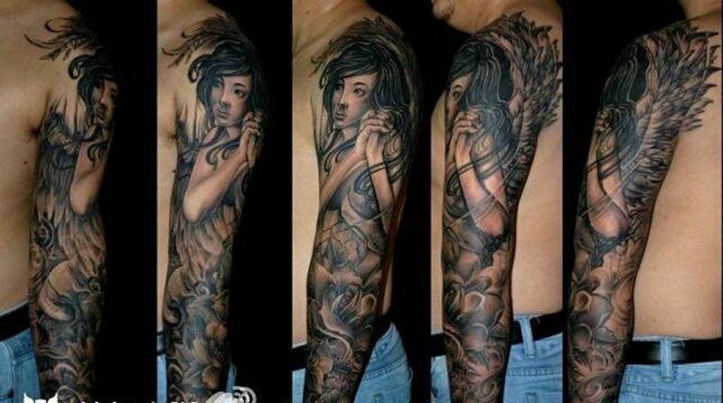 花臂纹身纹身图片