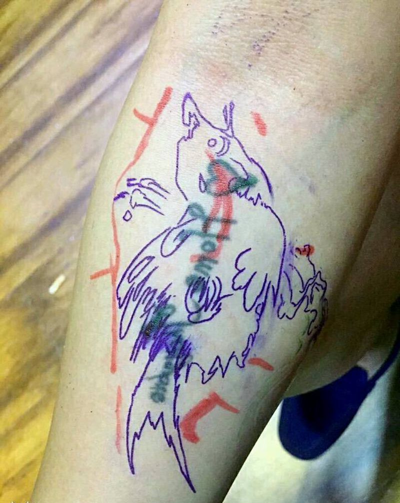 遮盖纹身纹身图片