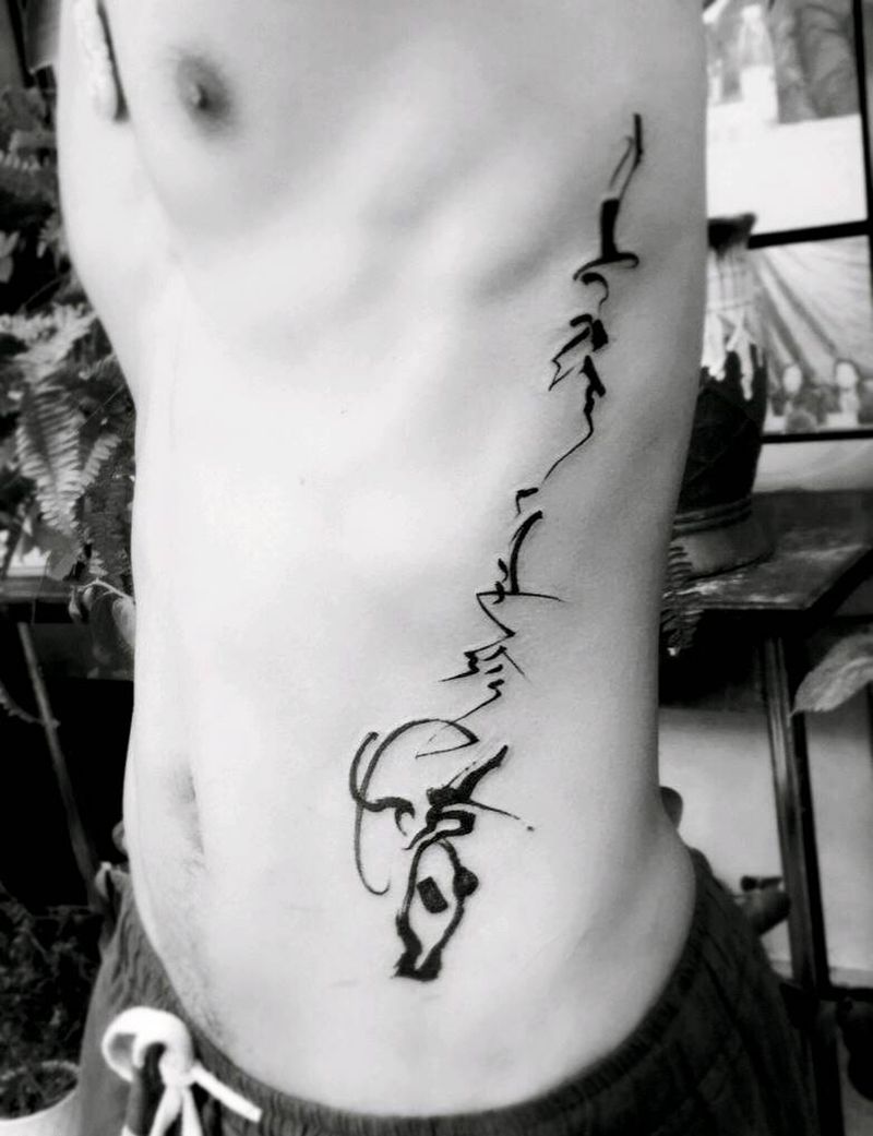 字体纹身纹身图片