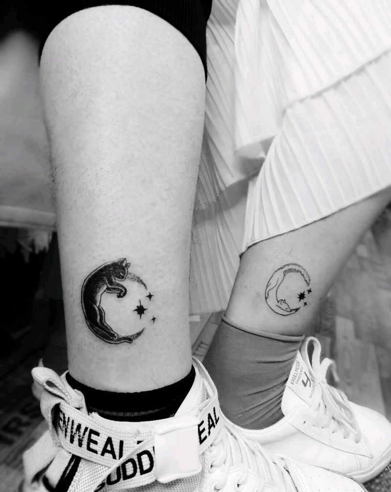 情侣纹身   脚踝纹身纹身图片