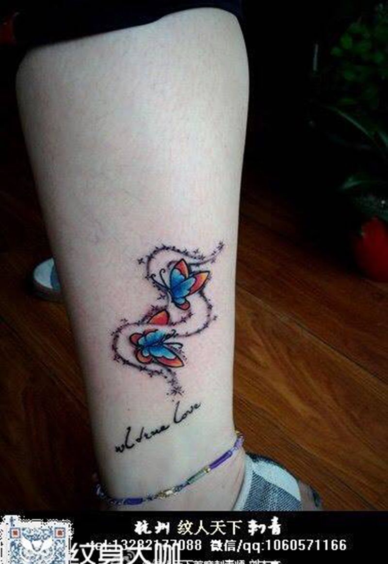 蝴蝶纹身图片