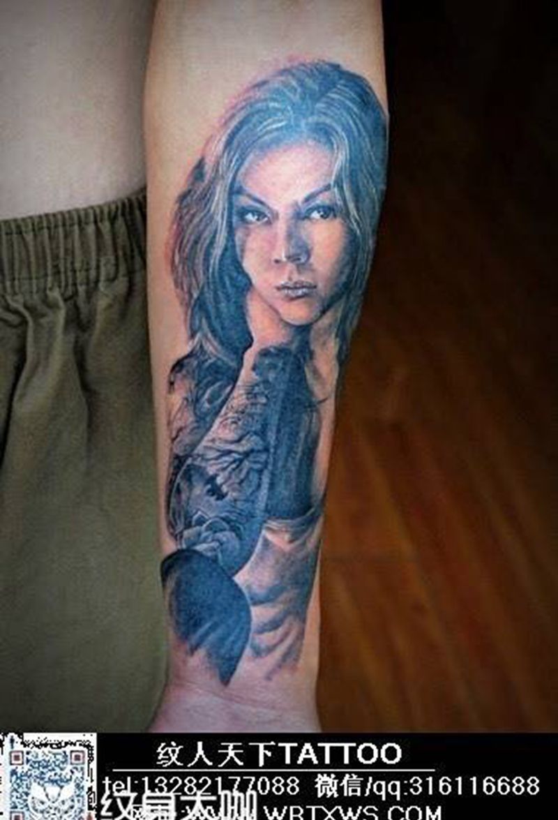 肖像纹身纹身图片
