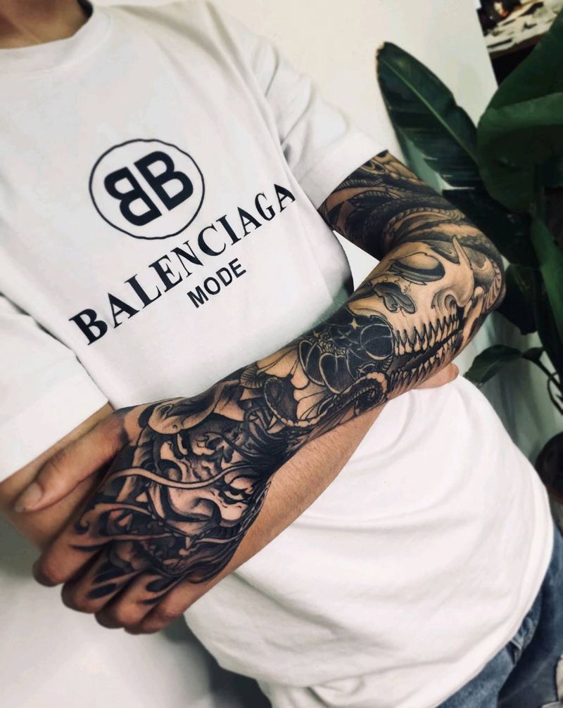 买家秀纹身图片