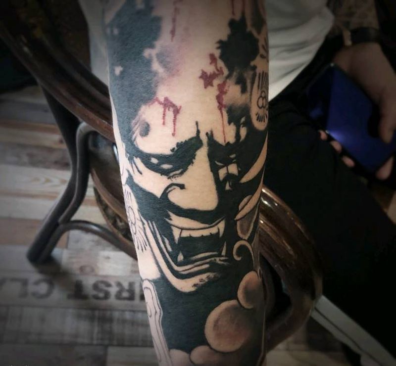 般若纹身纹身图片_手臂纹身图案