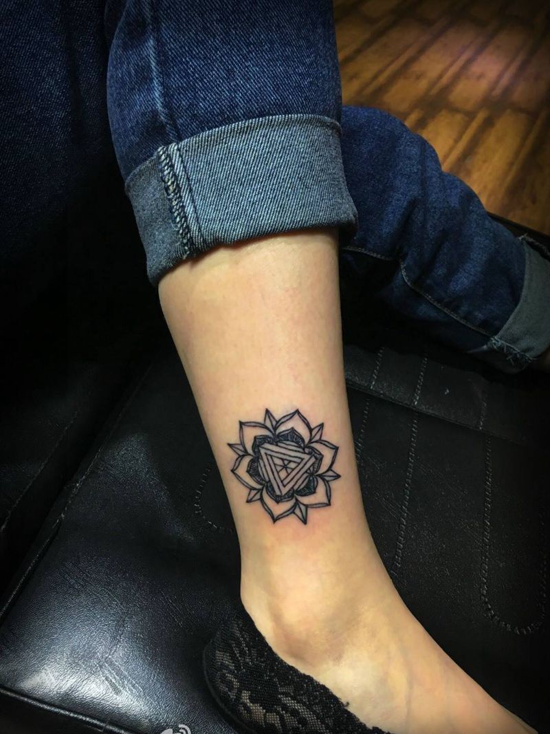 脚踝纹身纹身图片