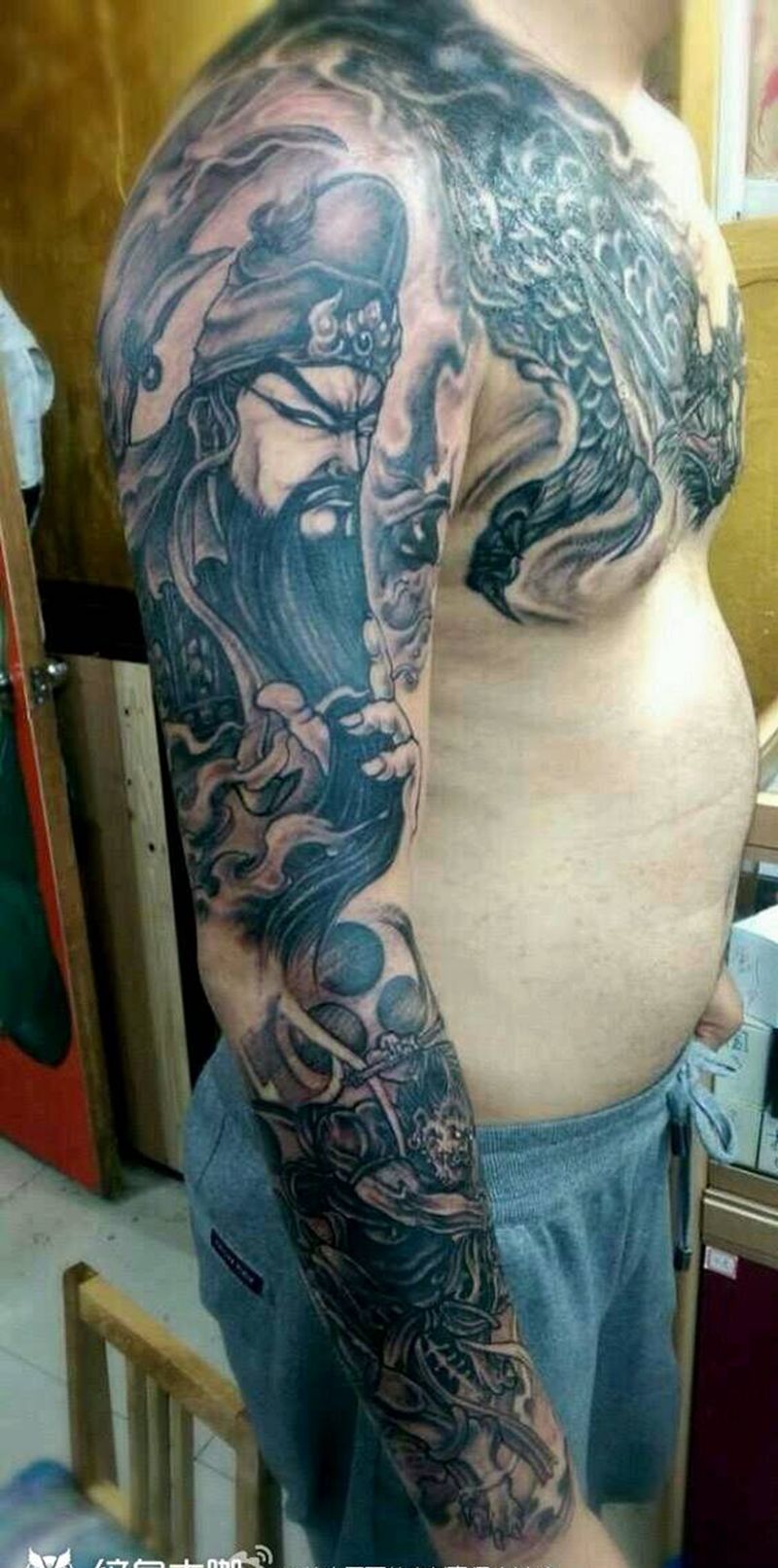 花臂纹身纹身图片