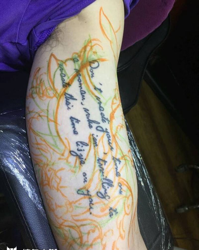 遮盖纹身纹身图片