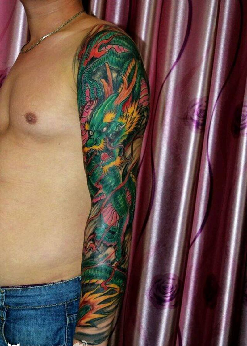 花臂纹身纹身图片