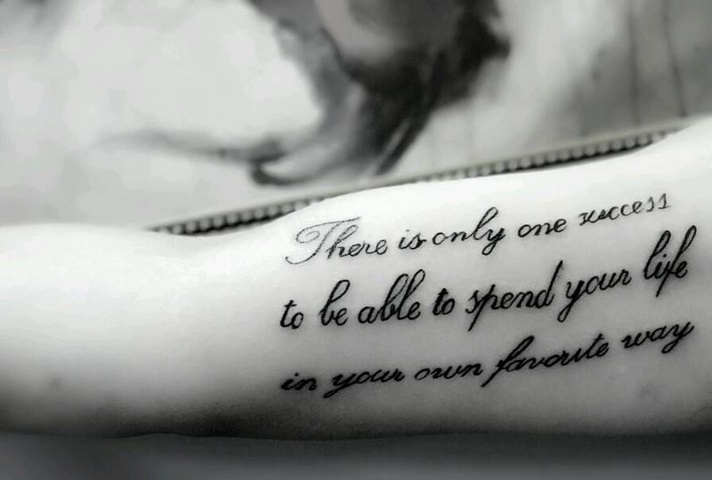 英文字母纹身纹身图片