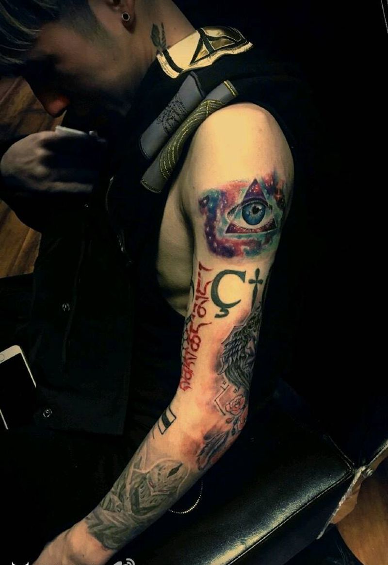 花臂纹身纹身图片