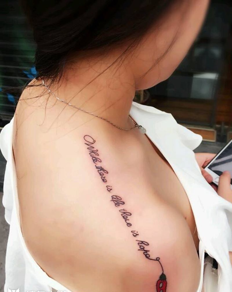 字母纹身纹身图片