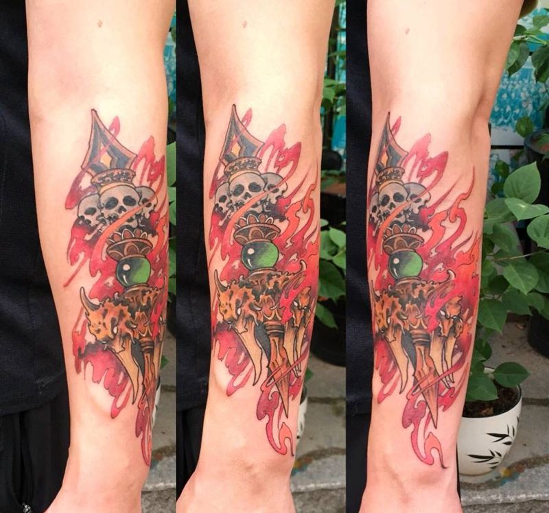 遮盖纹身纹身图片