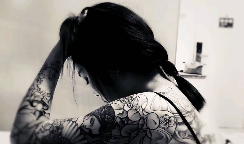 美女纹身纹身图片