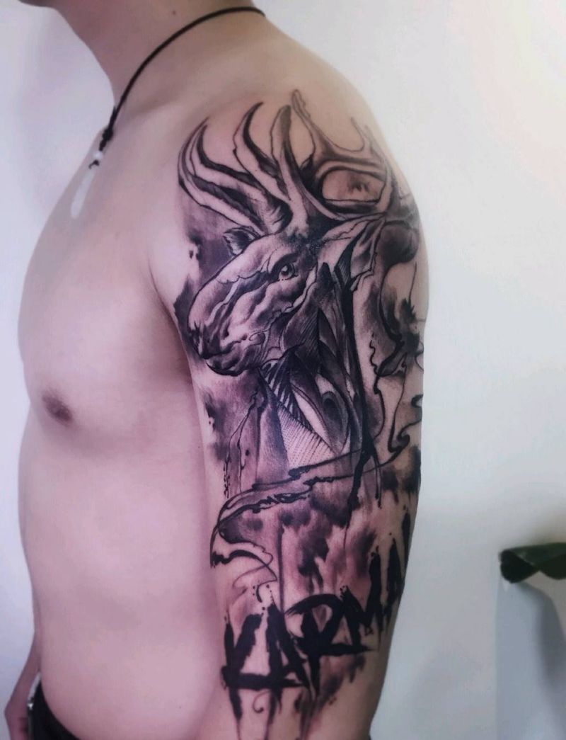 大臂纹身纹身图片