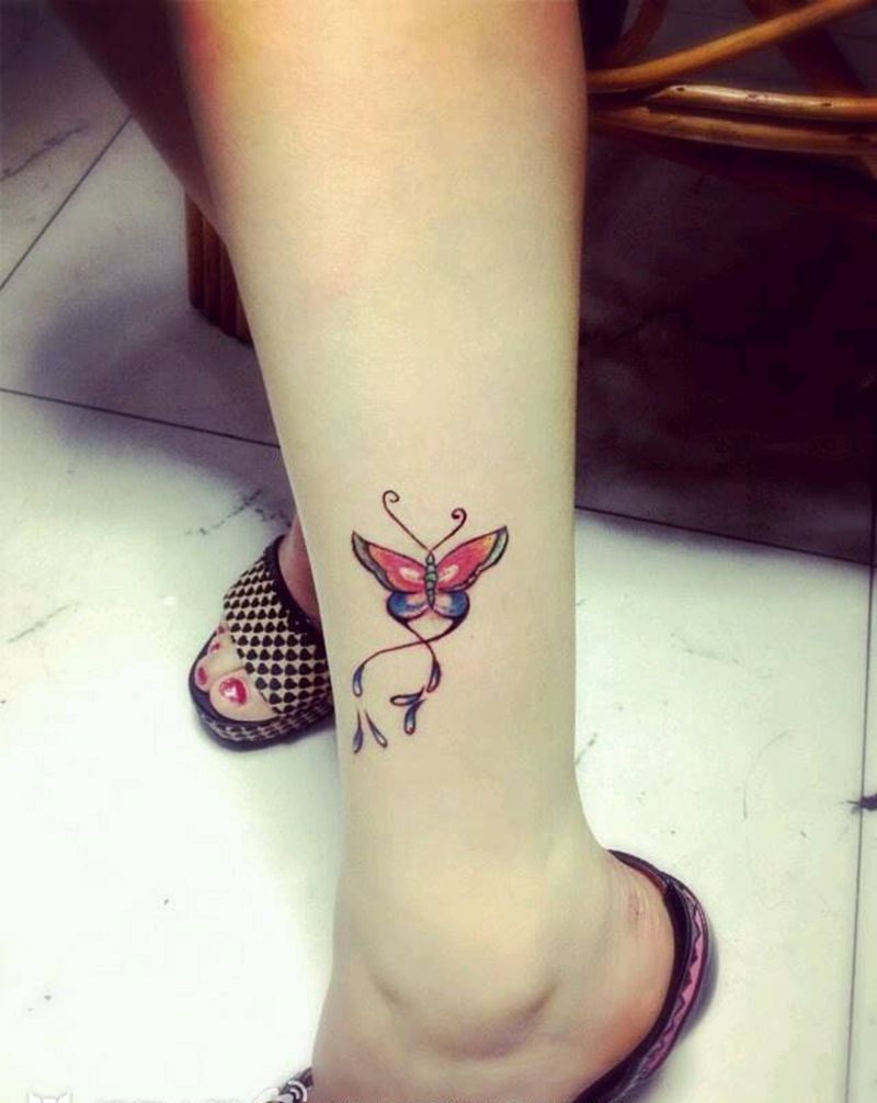 蝴蝶纹身图片