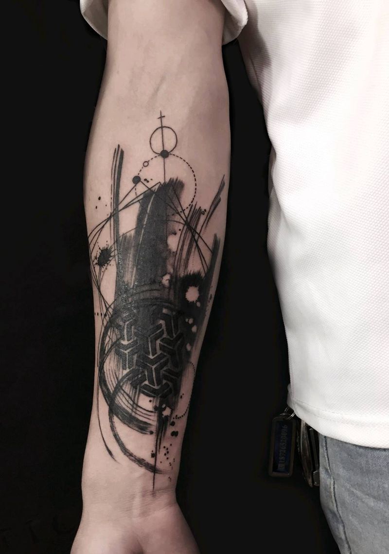 小臂纹身纹身图片_手臂纹身图案