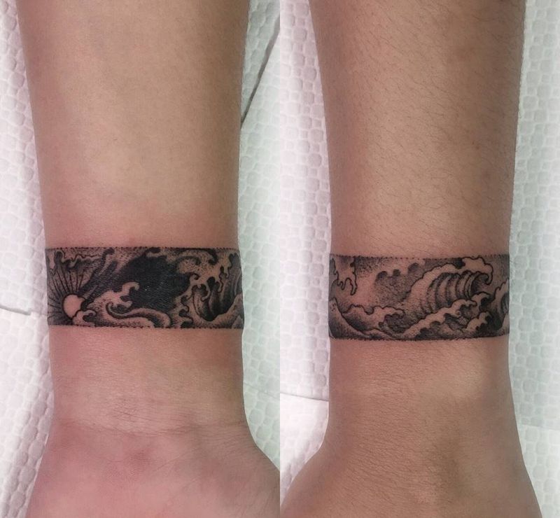臂环纹身纹身图片_手臂纹身图案