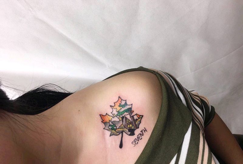 美女纹身纹身图片