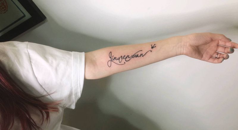 字母纹身纹身图片