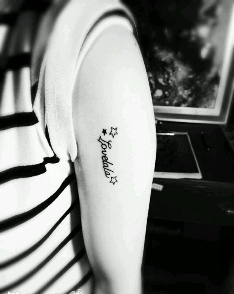 小清新纹身图片