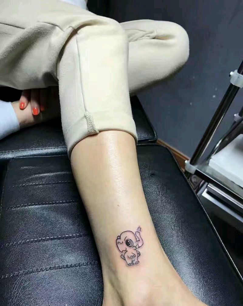 小象纹身图片
