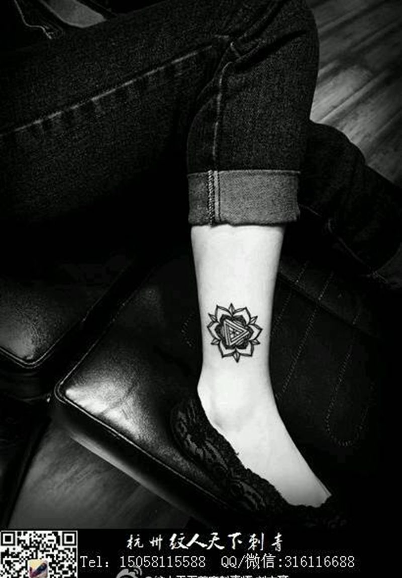 脚踝纹身纹身图片