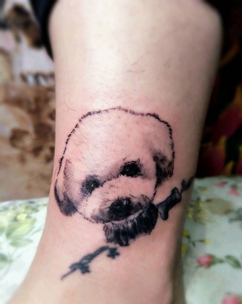 狗狗纹身纹身图片