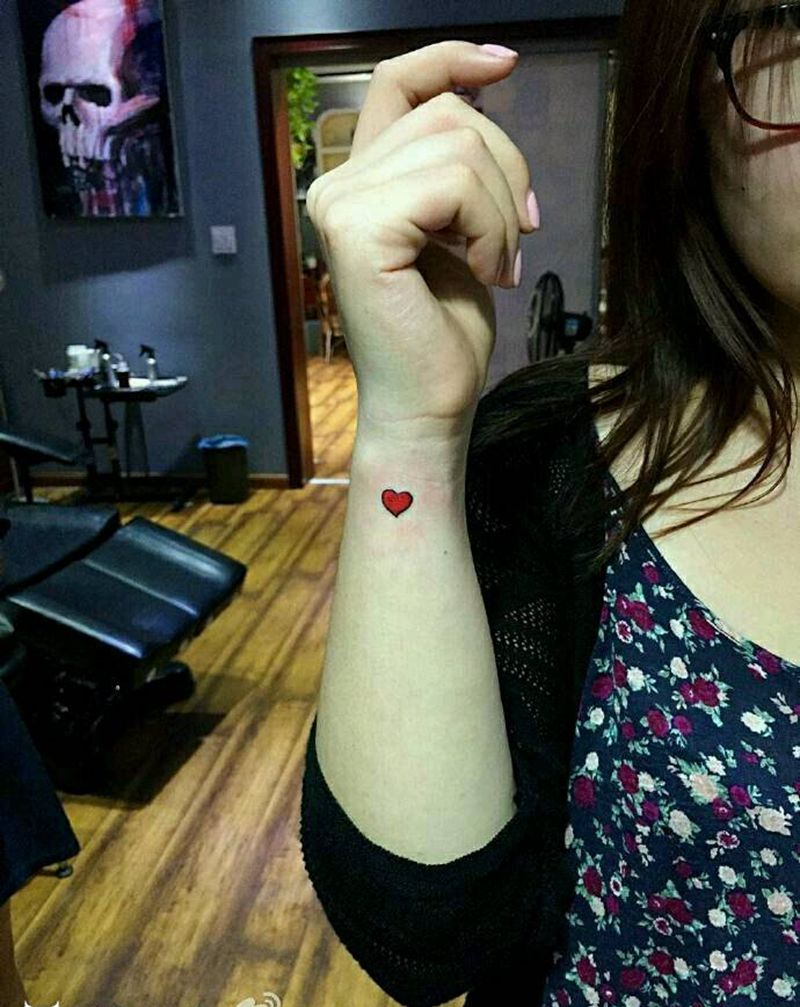 小清新纹身图片