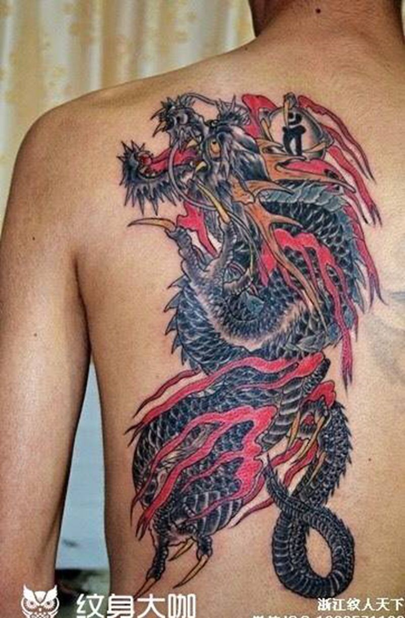 龙纹身图片