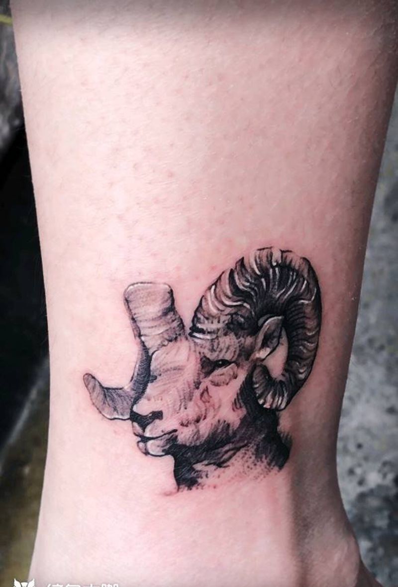 脚踝纹身纹身图片