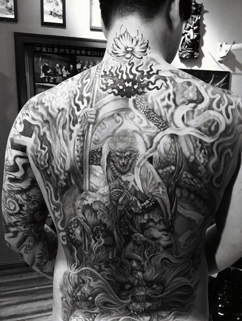 齐天大圣纹身图片